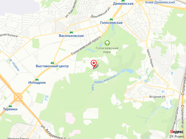 рядом с районом Феофания